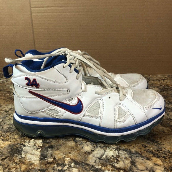 Rare Nike Air Max Ken Griffey Jr. Fury Fuse White Hi Top Shoes Mens 9.5 - Picture 11 of 12